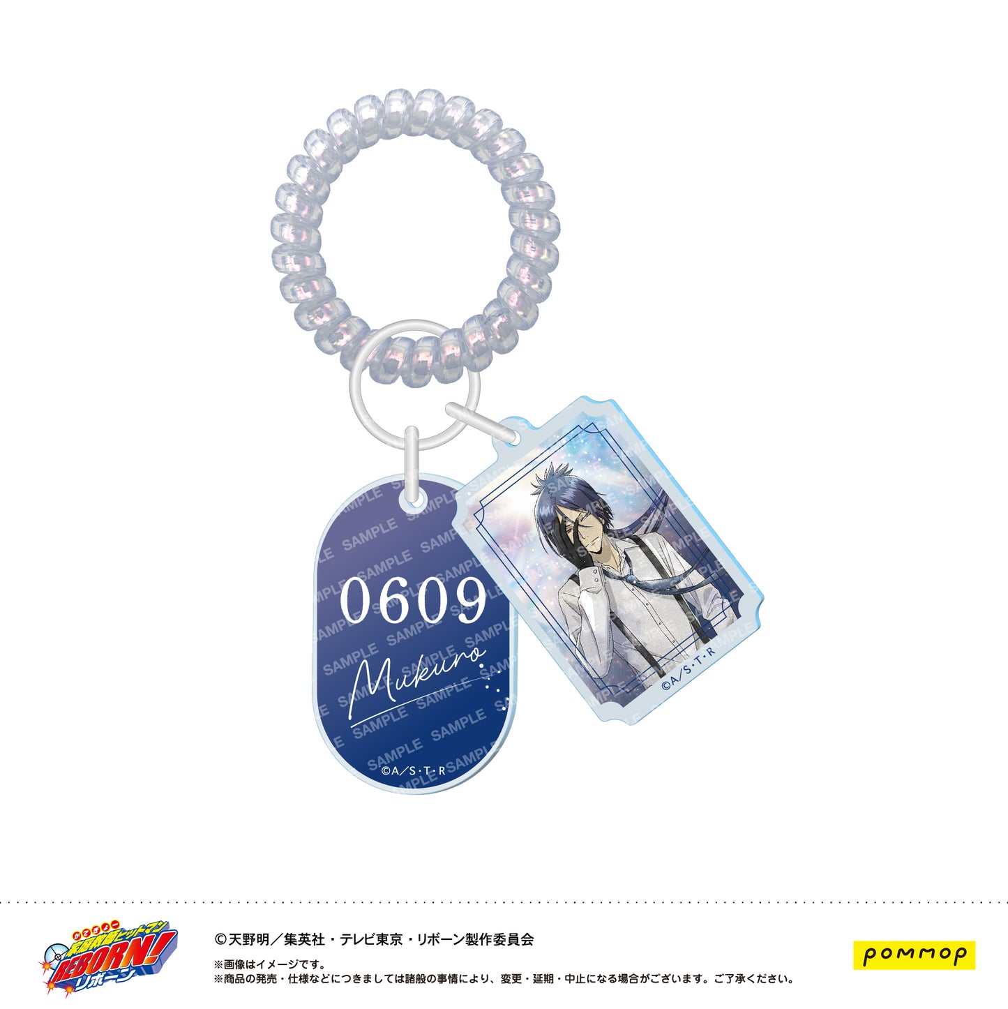 家庭教師ヒットマンREBORN! ロッカーキー風キーホルダー -風- C 六道骸【予約商品】