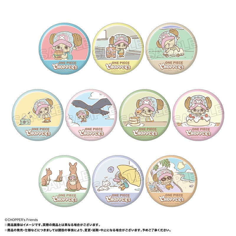 【Box/10】ONE PIECE CHOPPER's トレーディング缶バッジ【予約商品】