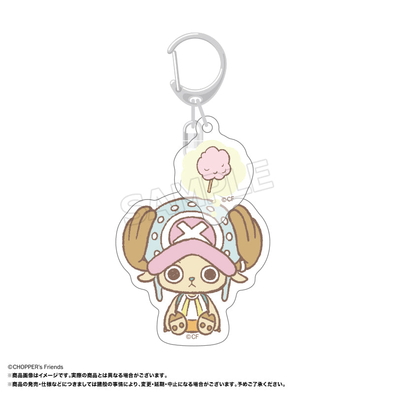 ONE PIECE CHOPPER's アクリルキーホルダー B わたあめ【予約商品】