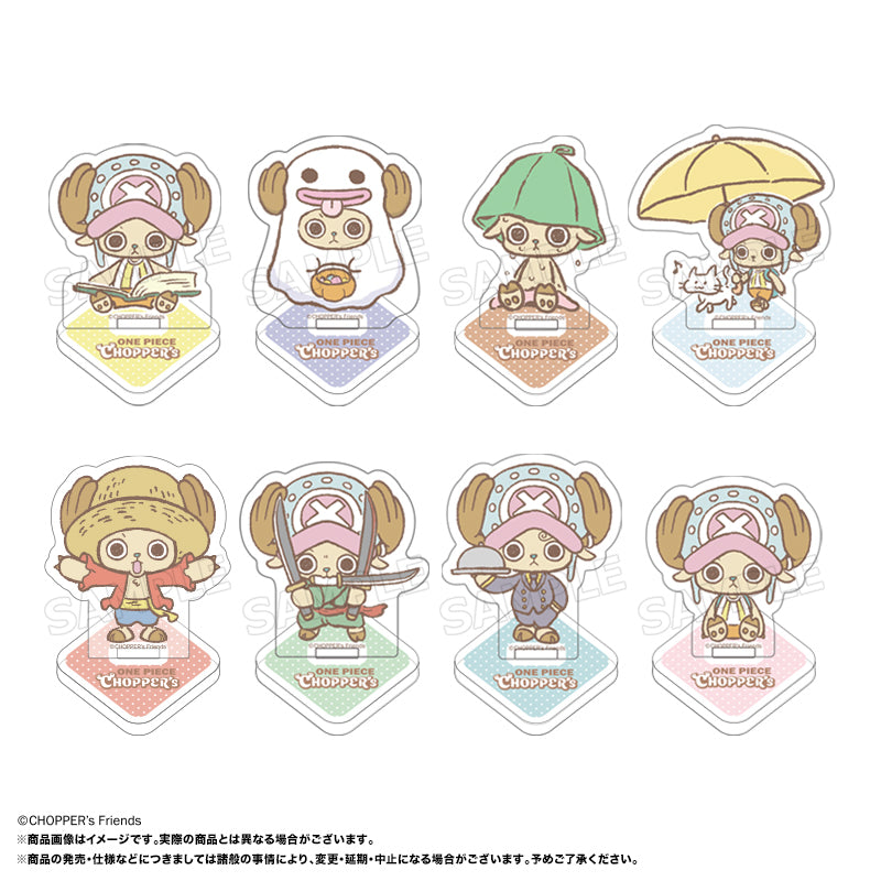 【Box/8】ONE PIECE CHOPPER's トレーディングミニアクリルスタンド【予約商品】