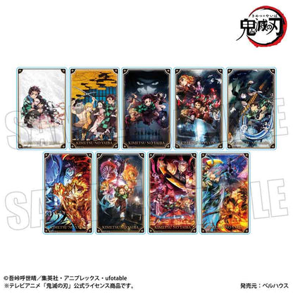 【BOX/9】トレーディングアクリルカード Part1 鬼滅の刃 キービジュアルVer.【予約商品】