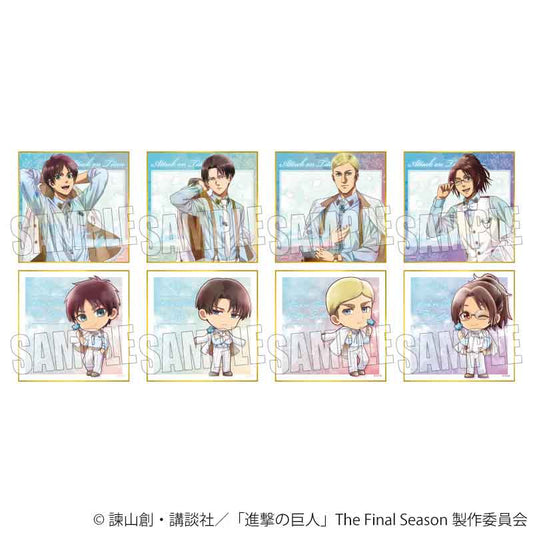 【Box/8】トレーディング色紙 進撃の巨人 The Final Season Nemophila【予約商品】