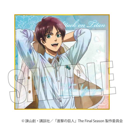 【Box/8】トレーディング色紙 進撃の巨人 The Final Season Nemophila【予約商品】