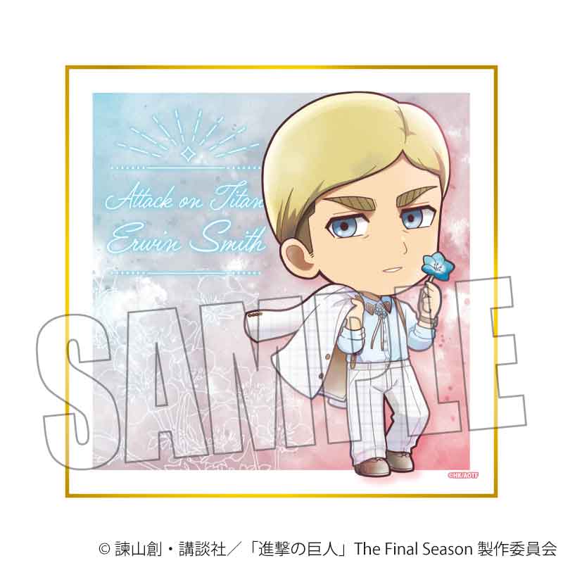 【Box/8】トレーディング色紙 進撃の巨人 The Final Season Nemophila【予約商品】