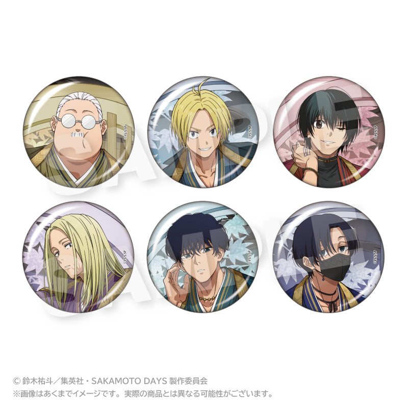 【Box/6】SAKAMOTO DAYS トレーディング缶バッジ 丸窓Ver.【予約商品】
