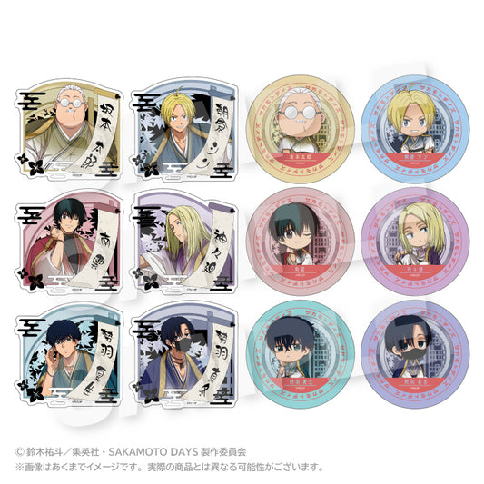 【Box/12】SAKAMOTO DAYS トレーディングダイカットステッカー 丸窓Ver.【予約商品】