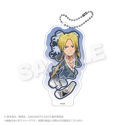 SAKAMOTO DAYS BIGアクリルネームキーホルダー 丸窓Ver. 朝倉シン【予約商品】