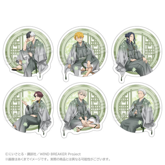 【Box/6】WIND BREAKER トレーディングダイカットステッカー 丸窓Ver.【予約商品】