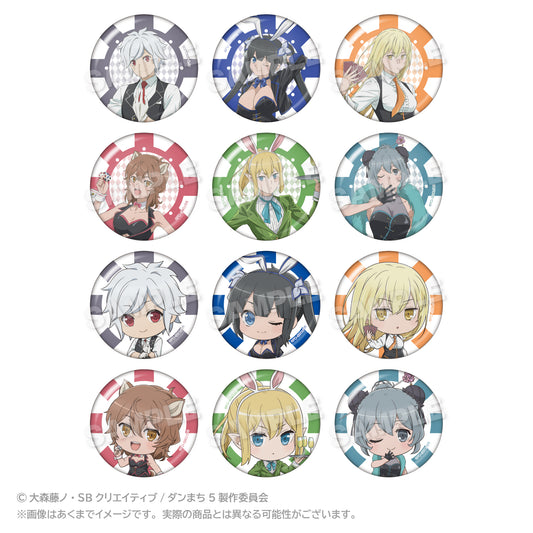 【Box/12】ダンジョンに出会いを求めるのは間違っているだろうかV トレーディング缶バッジ【予約商品】