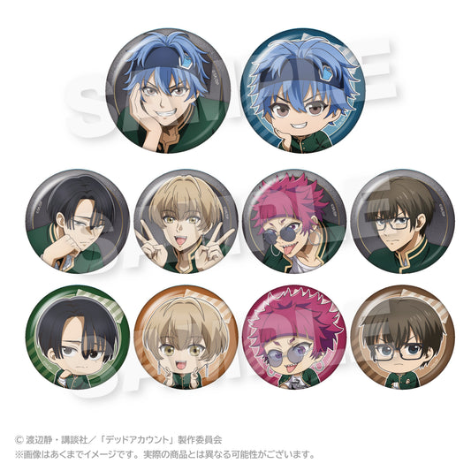 【Box/10】デッドアカウント トレーディング缶バッジ しゃがみこみVer.【予約商品】