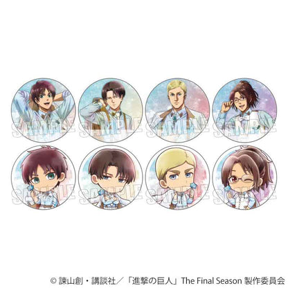 【Box/8】トレーディング缶バッジ 進撃の巨人 The Final Season Nemophila【予約商品】