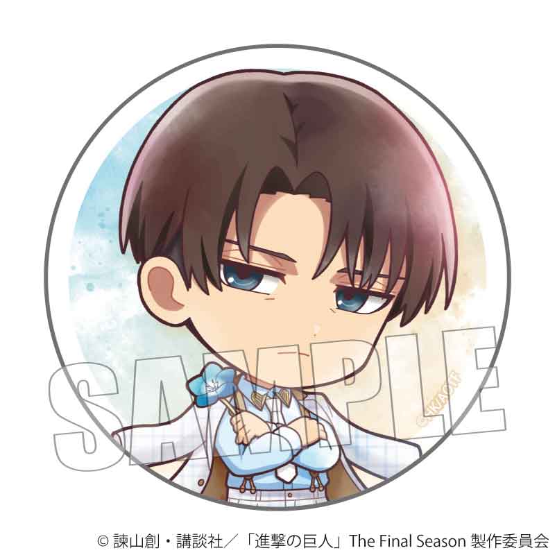 【Box/8】トレーディング缶バッジ 進撃の巨人 The Final Season Nemophila【予約商品】