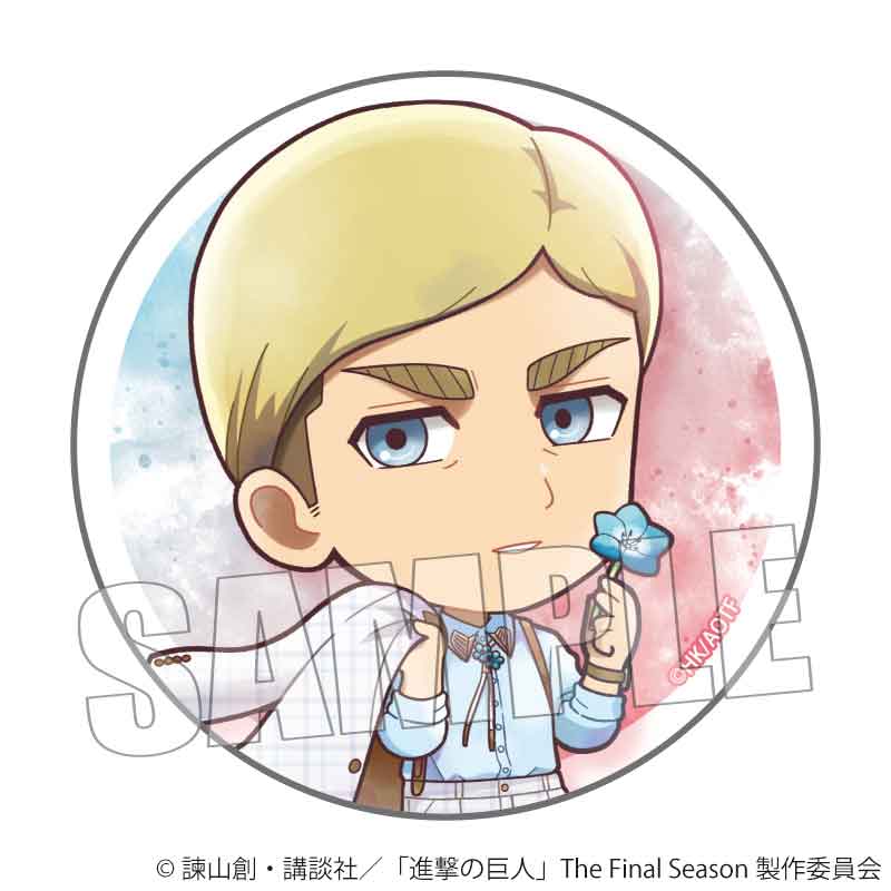 【Box/8】トレーディング缶バッジ 進撃の巨人 The Final Season Nemophila【予約商品】