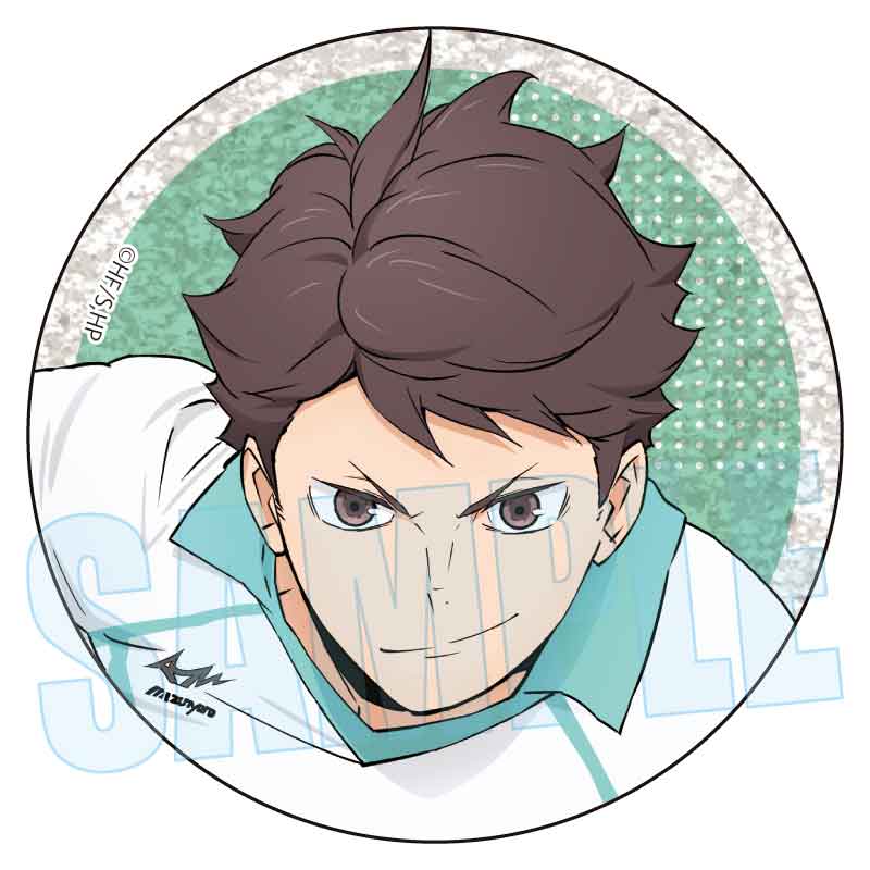 【Box/8】トレーディンググリッター缶バッジ ハイキュー!! 10周年イベントビジュアル【予約商品】