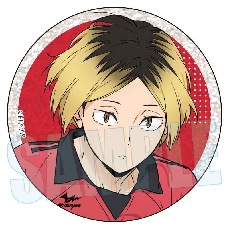 【Box/8】トレーディンググリッター缶バッジ ハイキュー!! 10周年イベントビジュアル【予約商品】