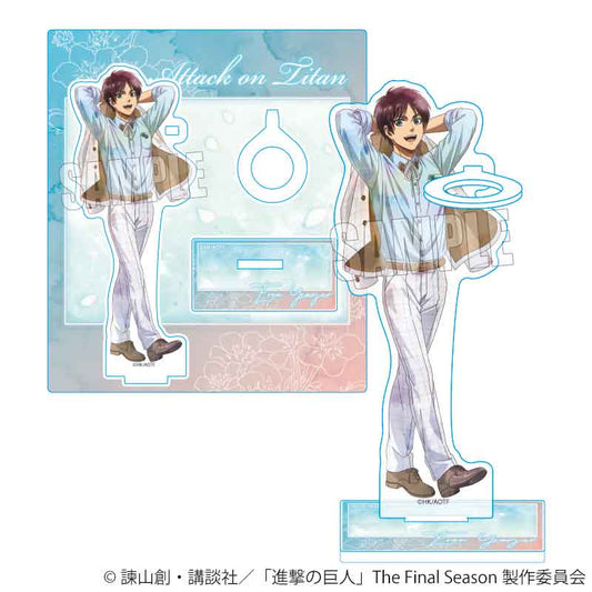 アクリルペンスタンド 進撃の巨人 The Final Season エレン・イェーガー(Nemophila)【予約商品】