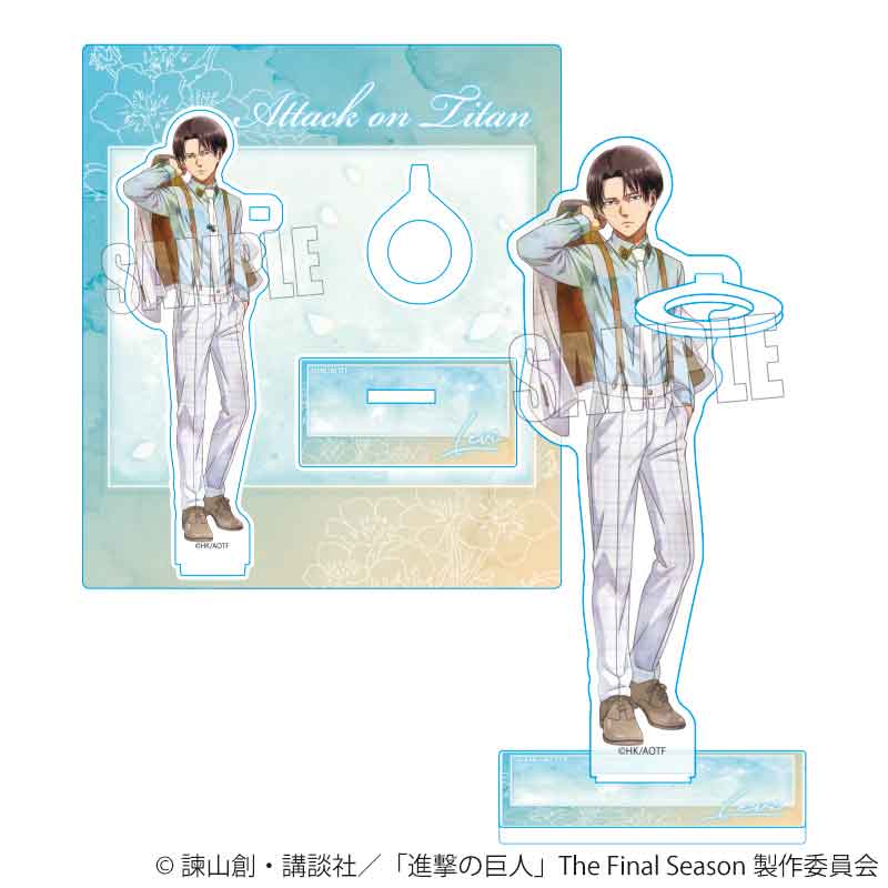 アクリルペンスタンド 進撃の巨人 The Final Season リヴァイ(Nemophila)【予約商品】