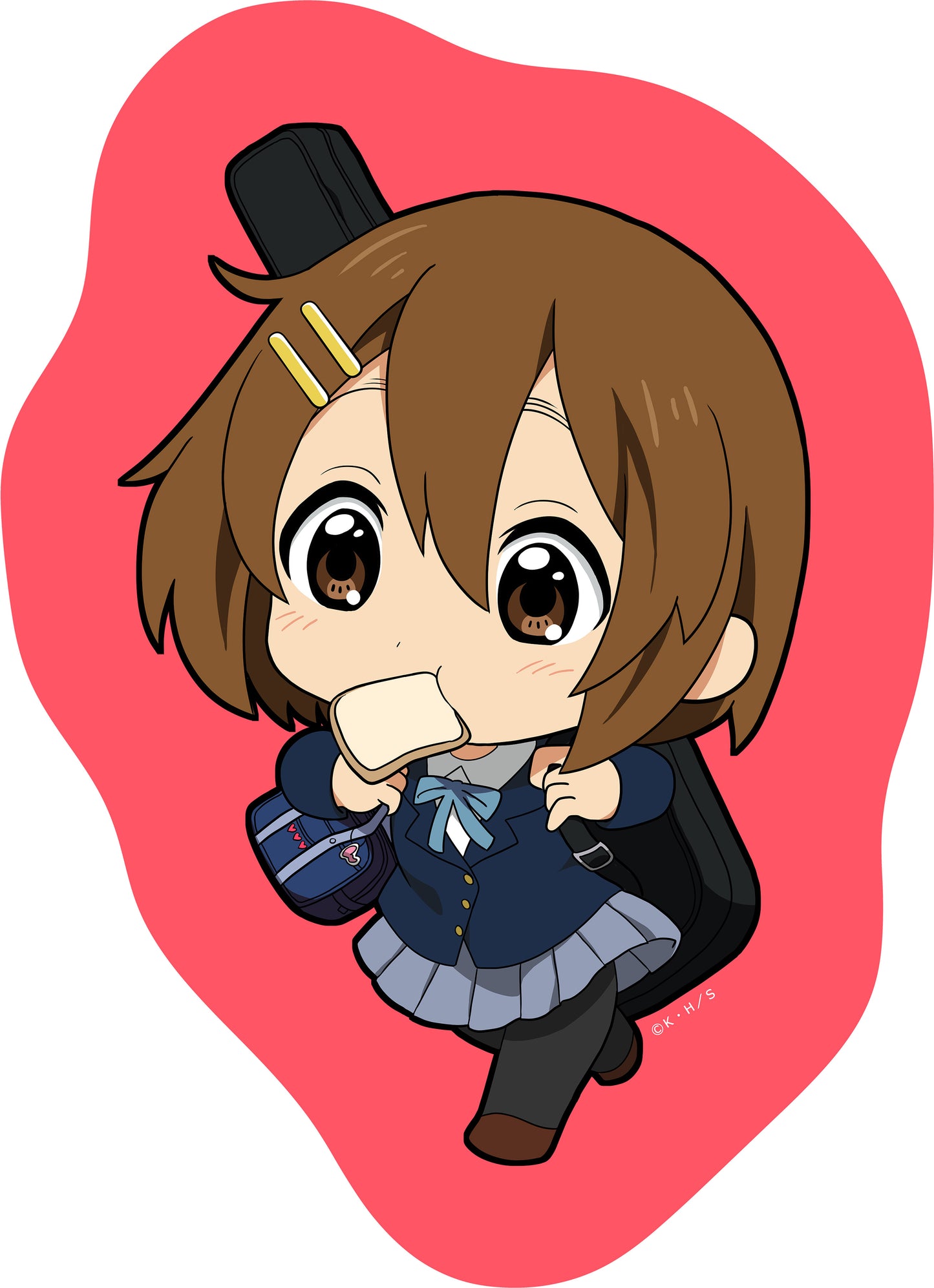 けいおん! 描き起こし ダイカットブランケット 唯【予約商品】