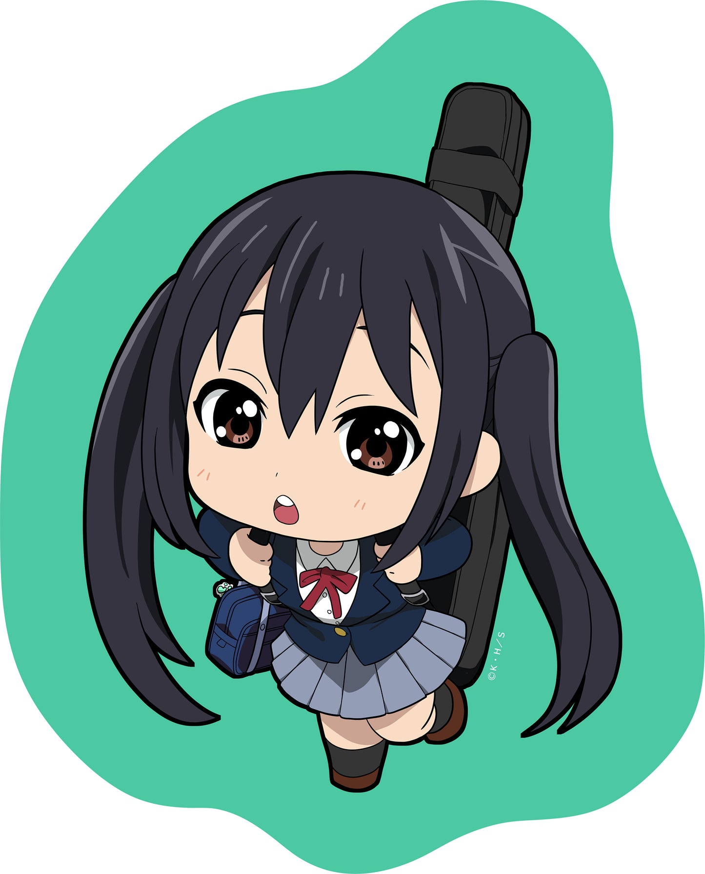 けいおん! 描き起こし ダイカットブランケット 梓【予約商品】