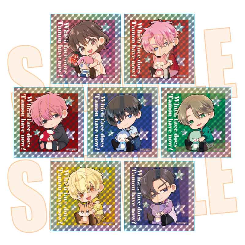 【Box/7】トレーディングホログラムステッカー 多聞くん今どっち!? ぎゅぎゅっと【予約商品】