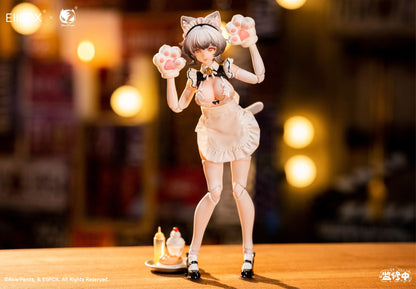 Bear Panda × EIIFOX 猫メイド プリンちゃん 1/12スケール可動フィギュア【予約商品】