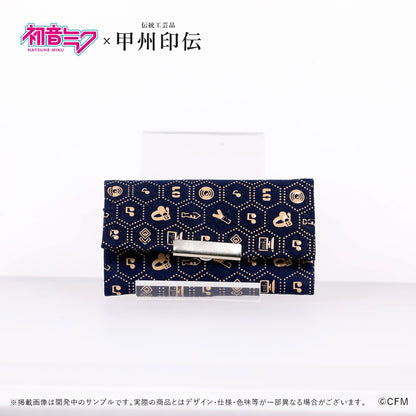初音ミク×甲州印伝 キーケース Tradition/伝統【予約商品】