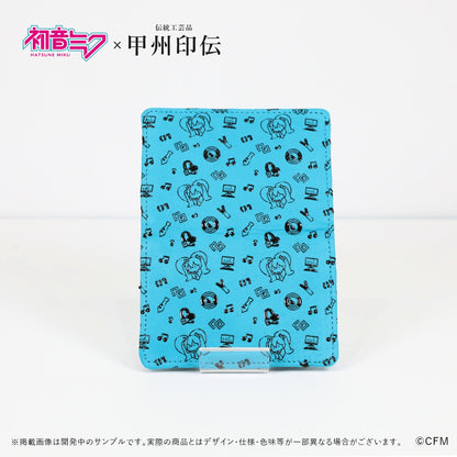 初音ミク×甲州印伝 カードケース Future/未来【予約商品】