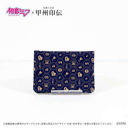 初音ミク×甲州印伝 カードケース Tradition/伝統【予約商品】