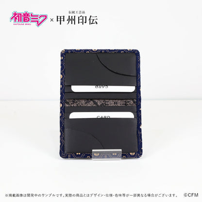 初音ミク×甲州印伝 カードケース Tradition/伝統【予約商品】
