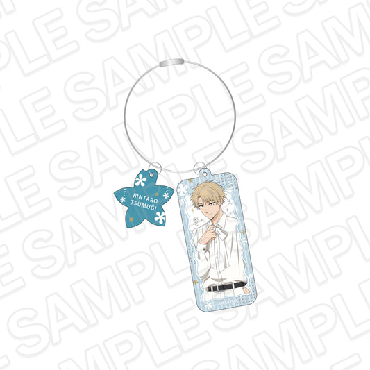 薫る花は凛と咲く ワイヤーキーホルダー 紬凛太郎 White styling Ver.【予約商品】