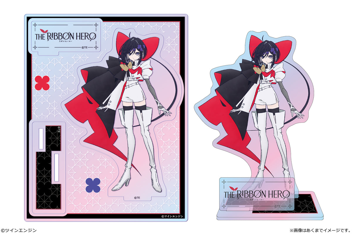 THE RIBBON HERO リボンヒーロー オーロラアクリルフィギュア 01 サファイア【予約商品】