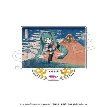 【Box/8】葛飾北斎×初音ミク アクリルスタンド【予約商品】
