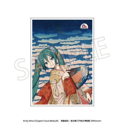 葛飾北斎×初音ミク B2布ポスター 冨嶽三十六景 凱風快晴 【日本限定】【予約商品】
