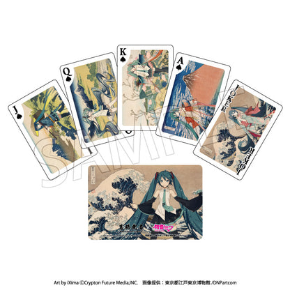 葛飾北斎×初音ミク トランプ【予約商品】