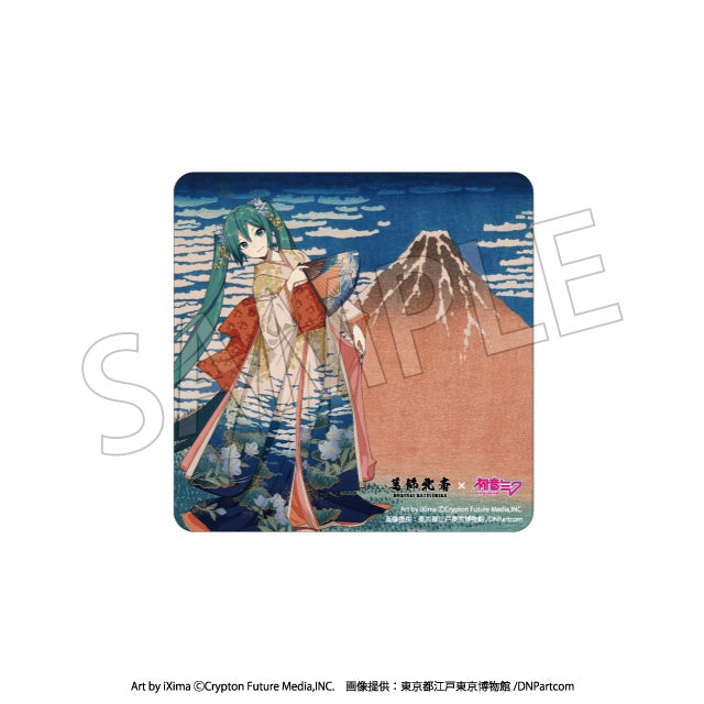 葛飾北斎×初音ミク カーマグネット 冨嶽三十六景 凱風快晴【予約商品】