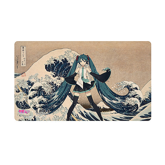 葛飾北斎×初音ミク iXima デスクマット 神奈川沖波裏【予約商品】