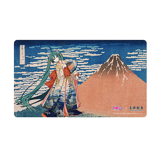葛飾北斎×初音ミク iXima デスクマット 凱風快晴【予約商品】