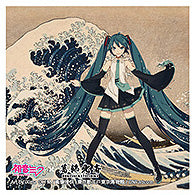 葛飾北斎×初音ミク iXima ステッカー 神奈川沖波裏【予約商品】