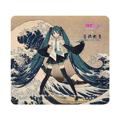葛飾北斎×初音ミク iXima マウスパッド 神奈川沖波裏【予約商品】