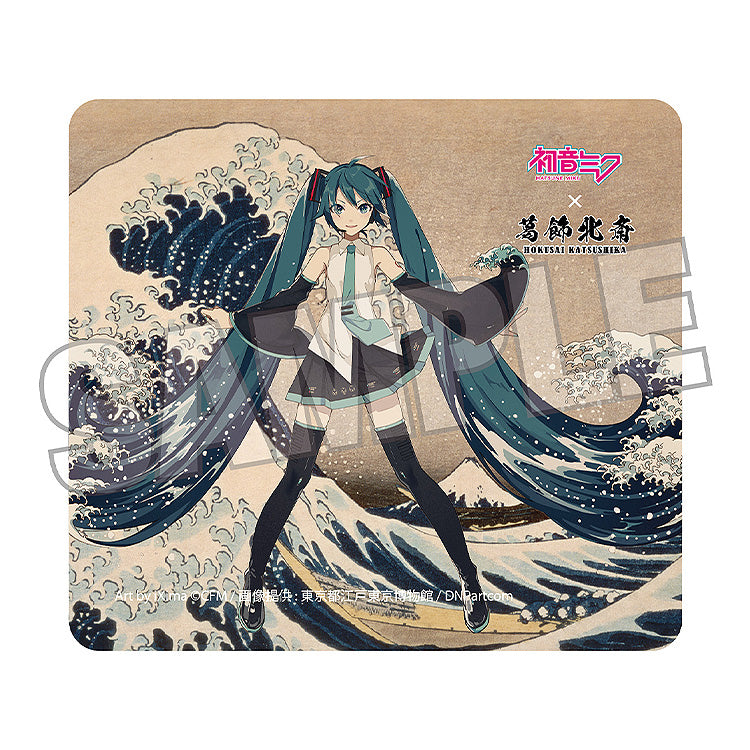 葛飾北斎×初音ミク iXima マウスパッド 神奈川沖波裏【予約商品】