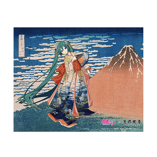 葛飾北斎×初音ミク iXima キャンバスアート 凱風快晴【予約商品】
