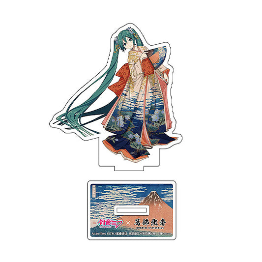 葛飾北斎×初音ミク iXima ダイカットアクリルスタンド 凱風快晴【予約商品】