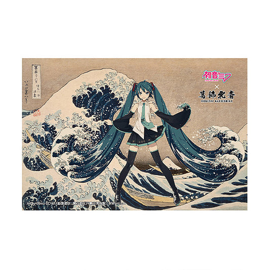 葛飾北斎×初音ミク iXima ポストカード 神奈川沖波裏【予約商品】