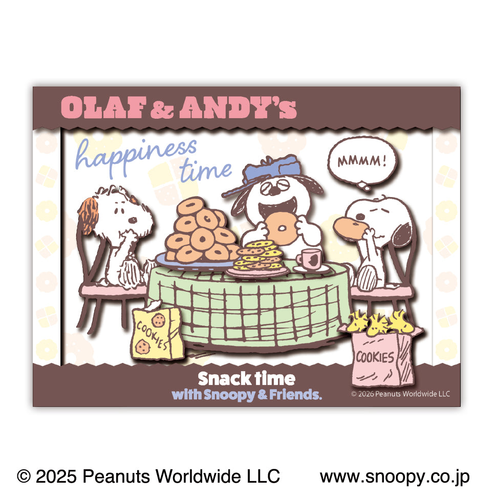 PEANUTS ペーパーシャドーアートミニ SA-M105 おやつの時間【予約商品】