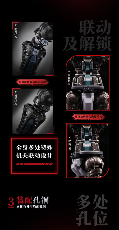 MOSHOWTOYS 大漢虎賁(たいかんこほん) 奎宿(けいしゅく) プラスティックモデルキット【予約商品】