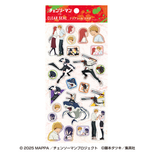 劇場版 チェンソーマン レゼ篇 クリアシール 3 ペア【予約商品】