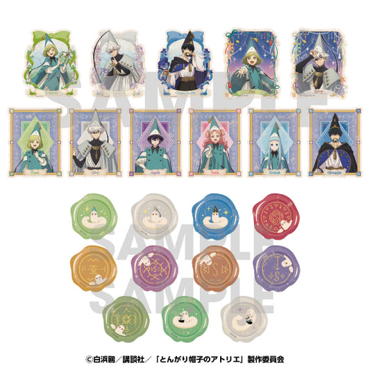 【Box/11】とんがり帽子のアトリエ トラベルステッカーコレクション【予約商品】