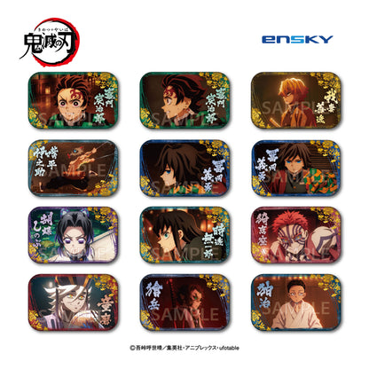 【Box/12】鬼滅の刃 まるかくカンバッジ9【予約商品】