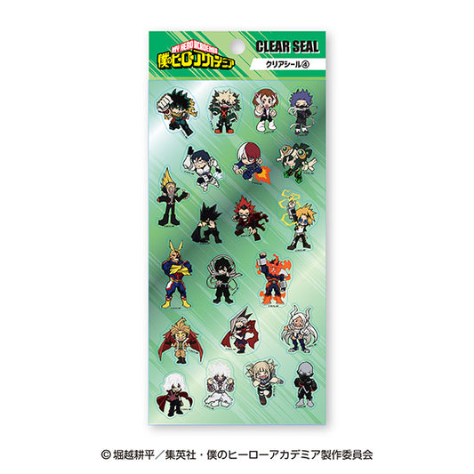 僕のヒーローアカデミア クリアシール 4【予約商品】