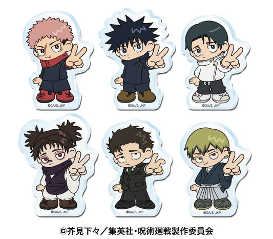 【Box/6】呪術廻戦 アクリルステッカー 死滅回游【予約商品】